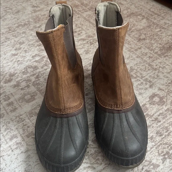 Sorel Cheyanne Metro Chelsea Waterproof Boots Mens Size 10 - Picture 1 of 7